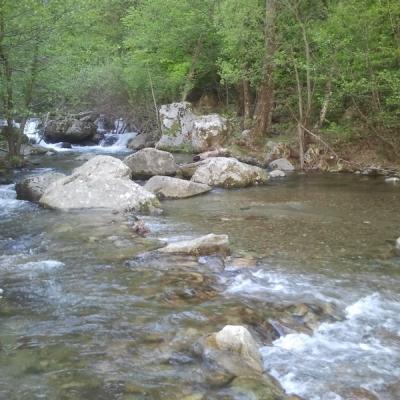 départ des gorges du cady