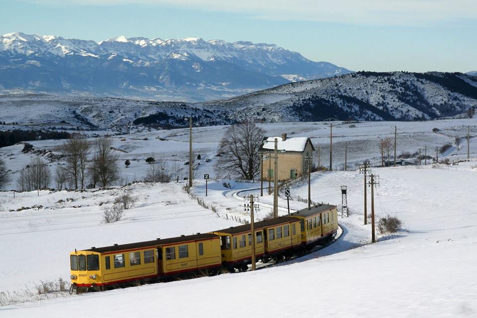 Train jaune